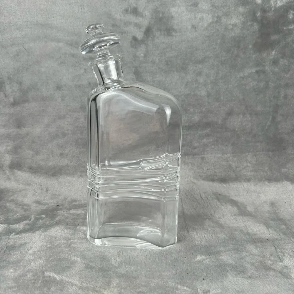 Vintage Ascott Clear‎ Glass Decanter Torben Jorgensen Holmegaard Danish MCM EUC